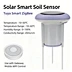 Smart solar soil moisture and temperature sensor
